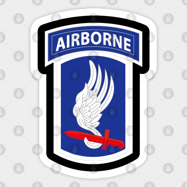 173rd Airborne Brigade wo Txt Sticker by twix123844